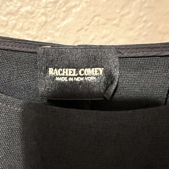 Rachel Comey Short Sleeve Black Peplum Top Size 8 Career - Picture 2 of 4